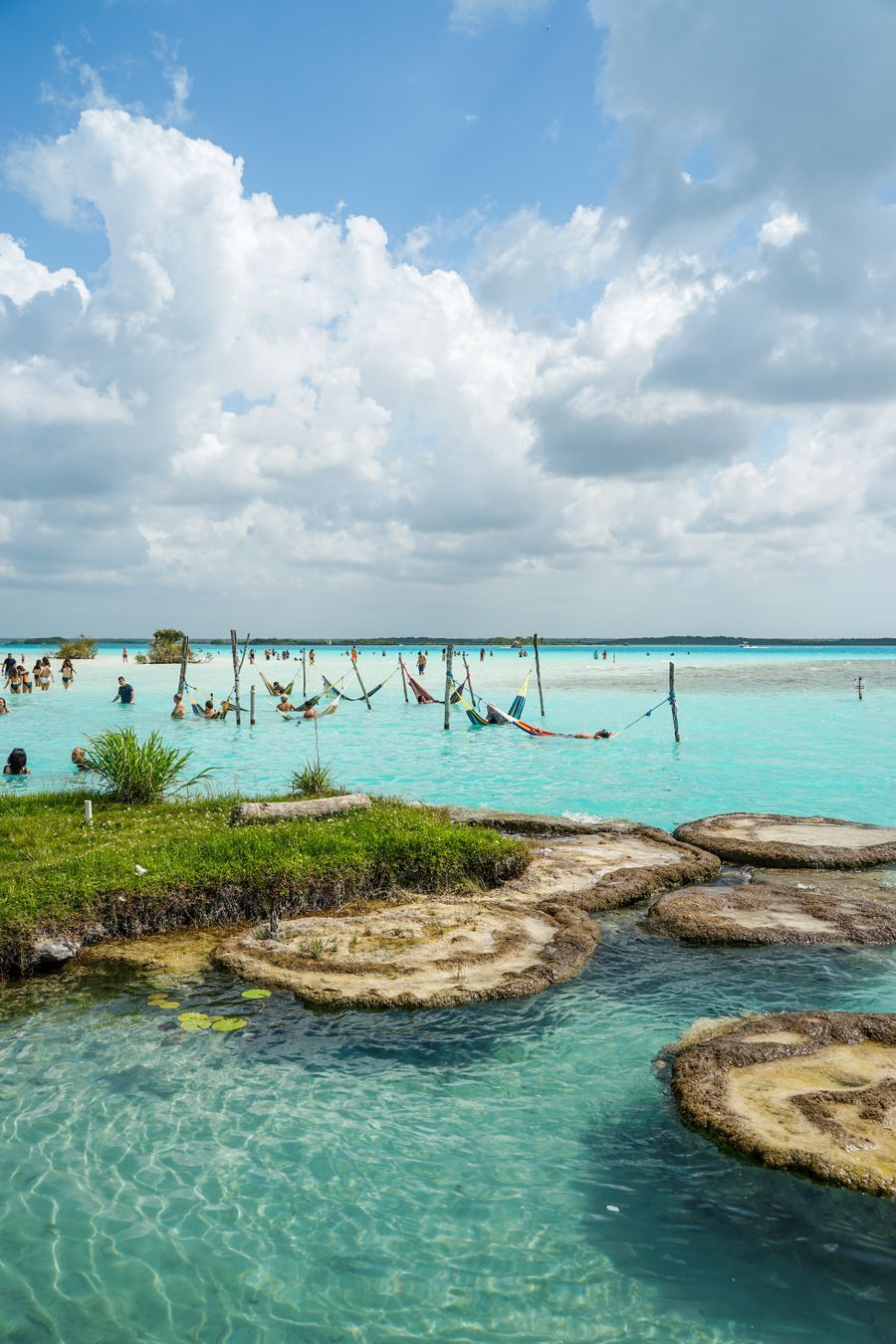 Vista aérea de Bacalar